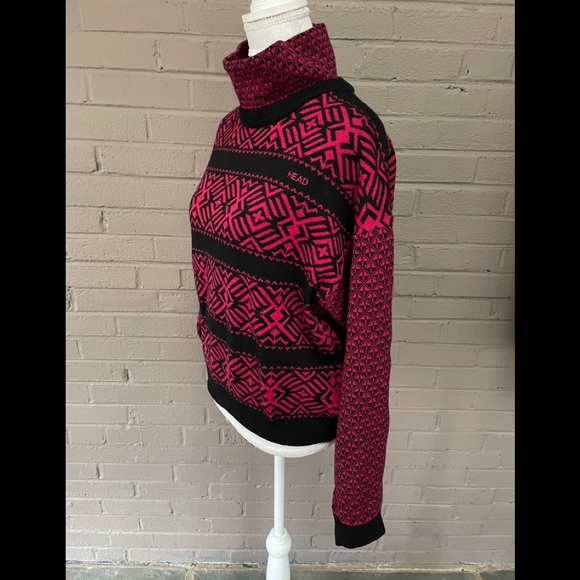 Vintage 90’s HEAD Wool Sweater M -L - Picture 7 of 14
